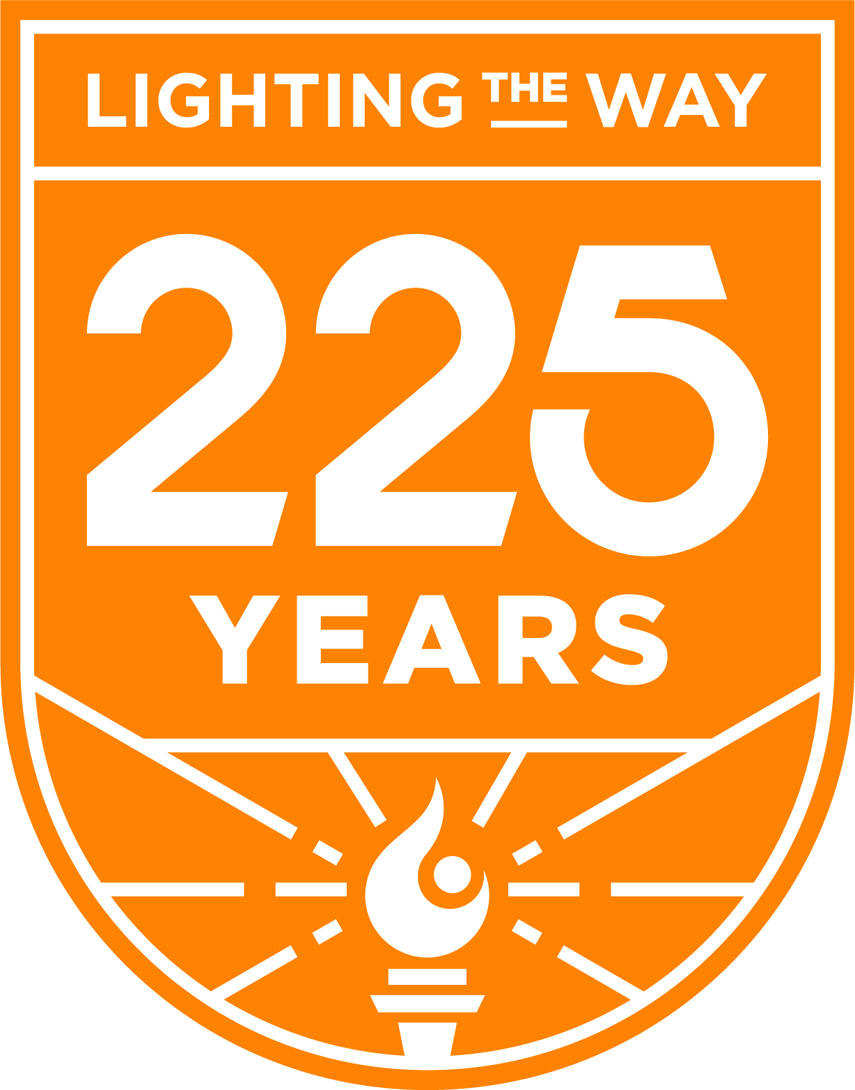 225th Anniversary Logo